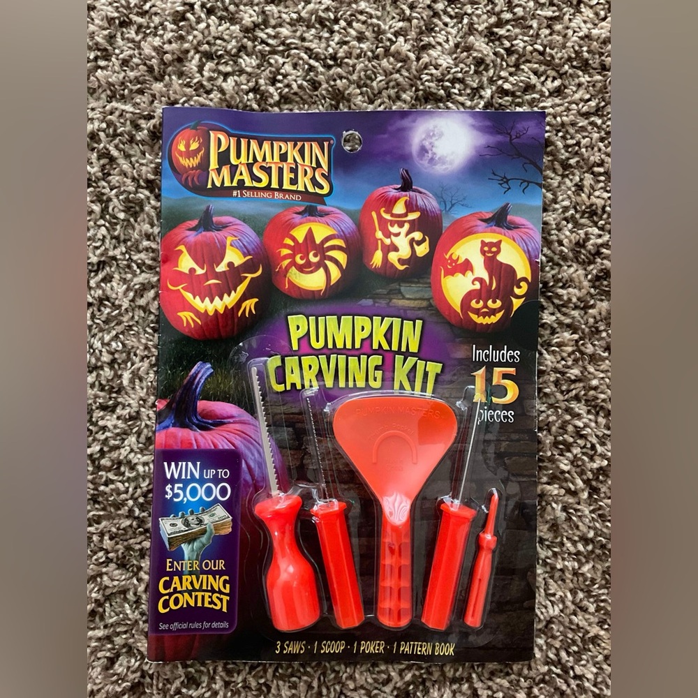 15 Pumpkin carving kit